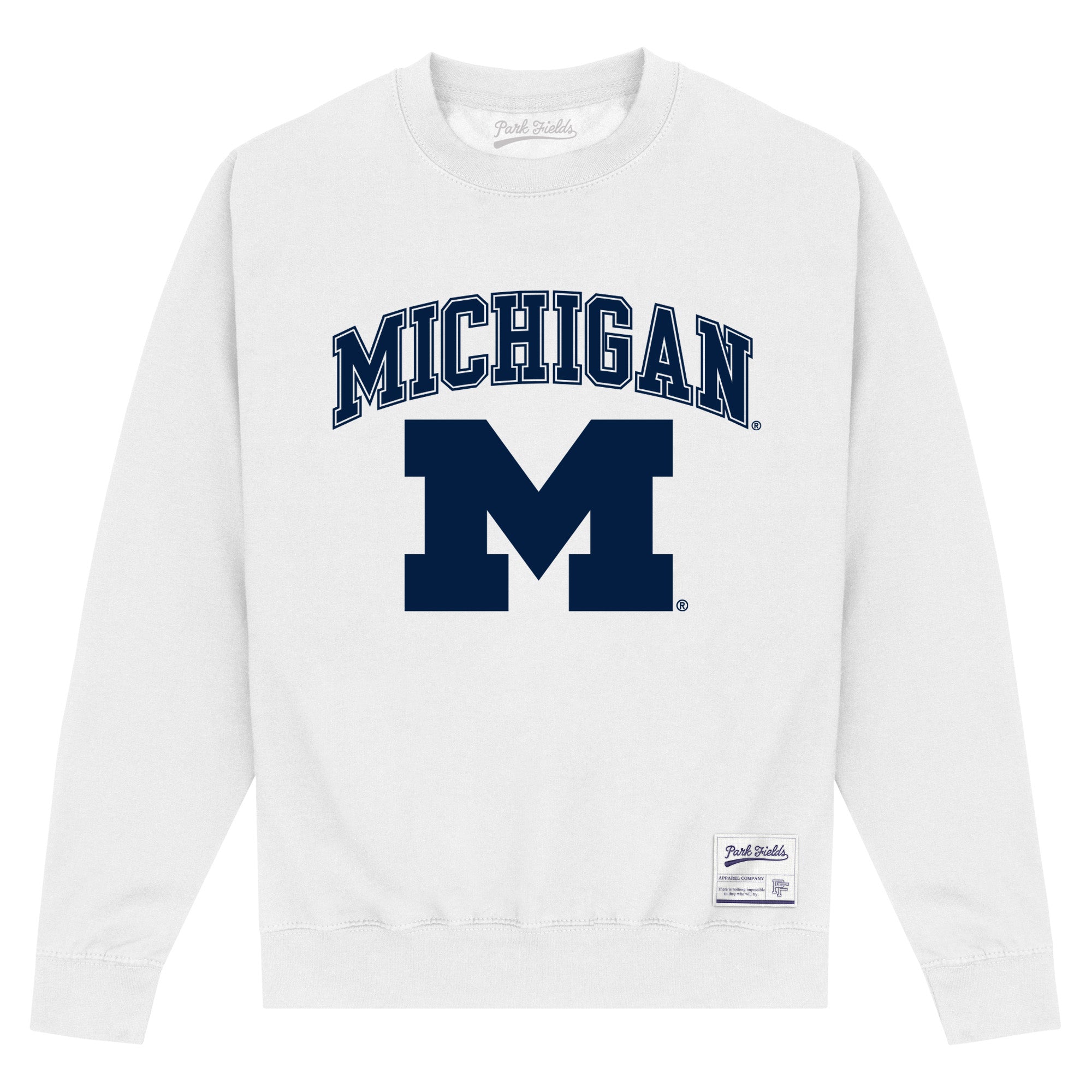 Michigan M White Sweatshirt