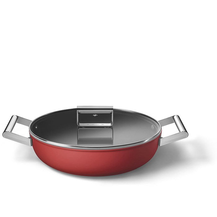 SMEG Nonstick Fry Pan in Black