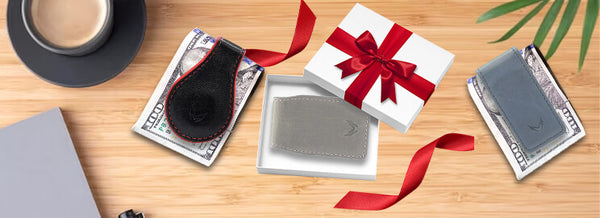 Compact Money Clip Gift Set