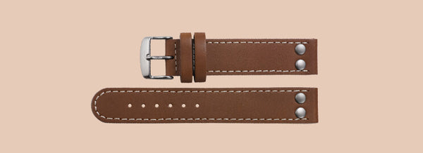 Leather Watch Bands With Stylish Color Shade