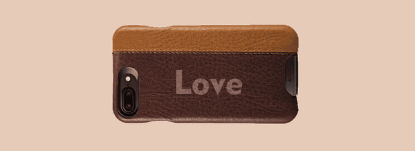 Personalized Leather Phone Case for Gifting on Valentine’s Day