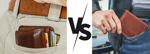 The Difference Between Bulky Wallet & Sleek Money Clip Wallet