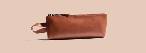 Leather Travel Pouch for Travel Lovers