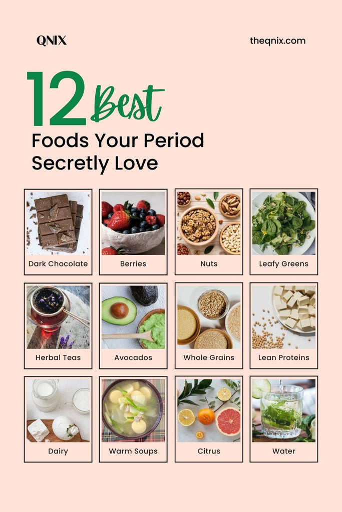12 Foods to Eat During Your Period for Menstrual Pain Relief