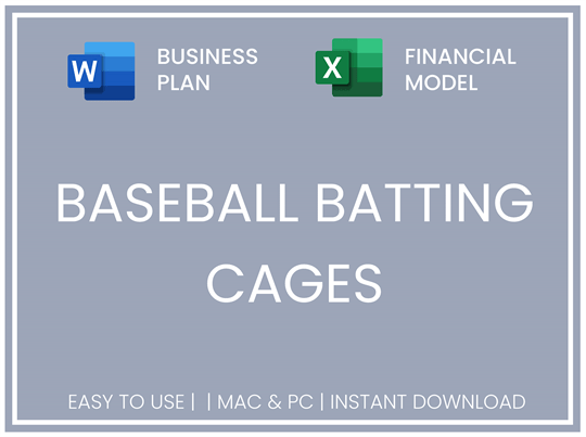 business plan for baseball facility
