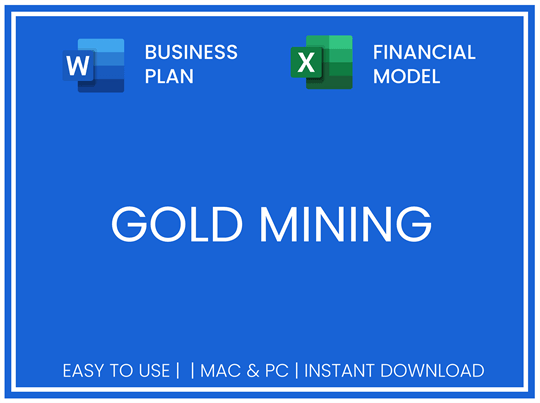 sample business plan for gold mines