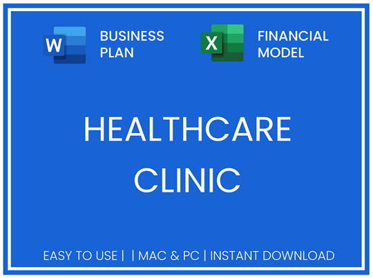 sample medical clinic business plan pdf