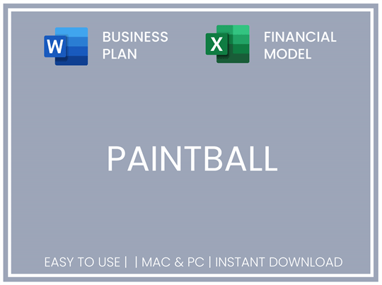 paintball game business plan