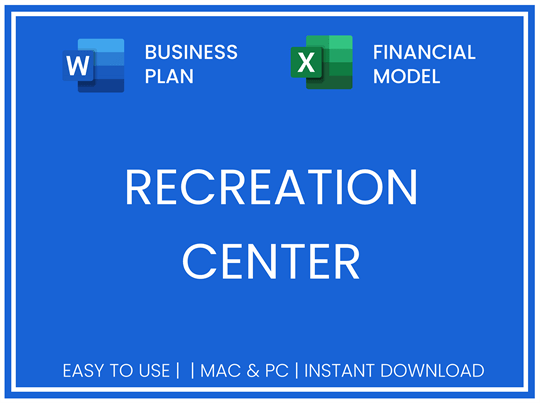 recreation center business plan sample pdf