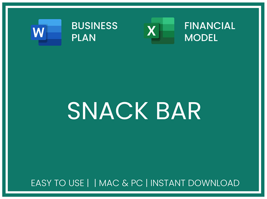 mini snack bar business plan