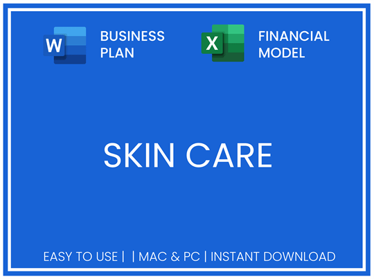 proposal business plan skin care products
