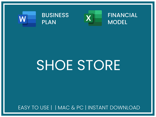 shoe store business plan template