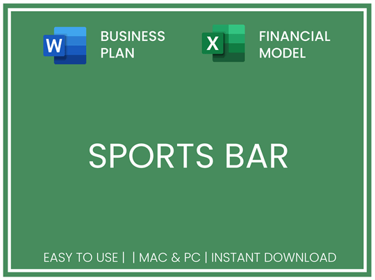 starting a sports bar business plan