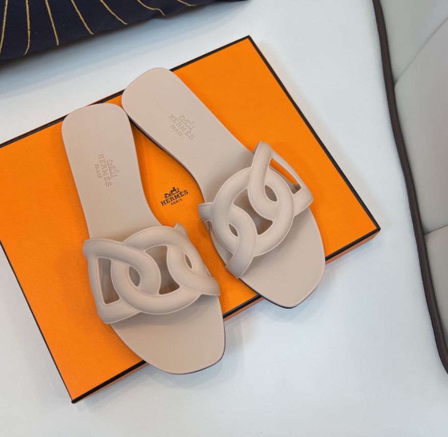 Hermes Summer Aloha Sandals Ladies Slippers Comfortable Flats 2