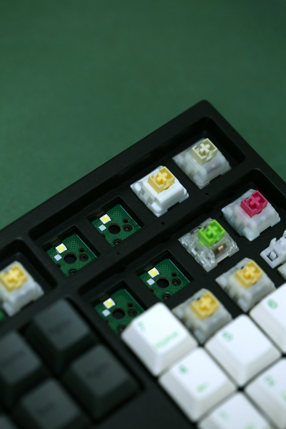 panda keyboard is hot-swappable