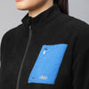 Pocket Detailed Warm Fleece Jacket -Women