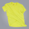 Round Neck Spandex T-shirt With Back Mesh - Men