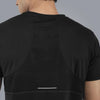 Round Neck Spandex T-shirt With Back Mesh - Men