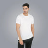 Round Neck Spandex T-shirt With Back Mesh - Men