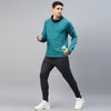 Recycled Structured Spandex Terry Full Sleeve High Neck Tee - Men