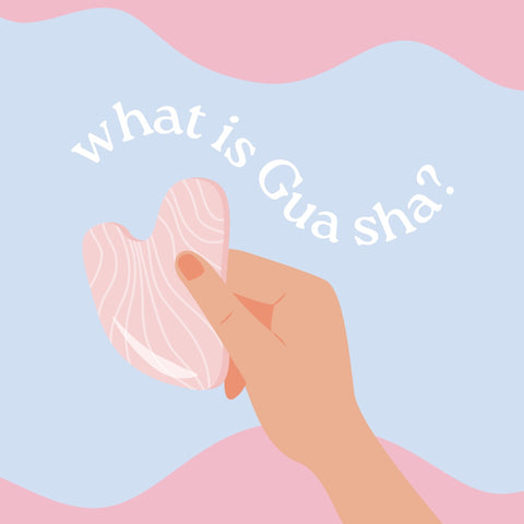 Gua sha tool is used to sculpt and gently massage face while applying your face mask. Made of rose quartz crystal.