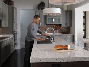Addison Pull-Down Kitchen Faucet in Arctic Stainless with Touch Tech