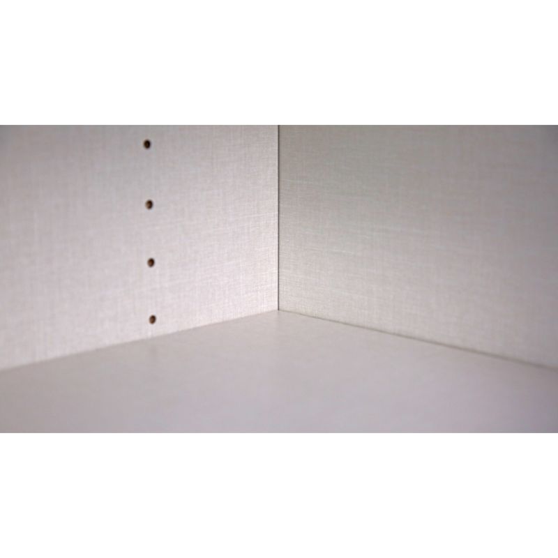 Monte Carlo Gloss White 21' x 34.75' x 24' 2 Drawer with 2 Inner Drawer Base Cabinet
