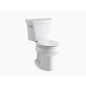 Wellworth Round 1.6 gpf Two-Piece Toilet in White