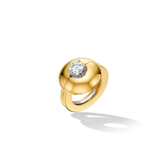 Cadar Tu Trio Flower Engagement Ring