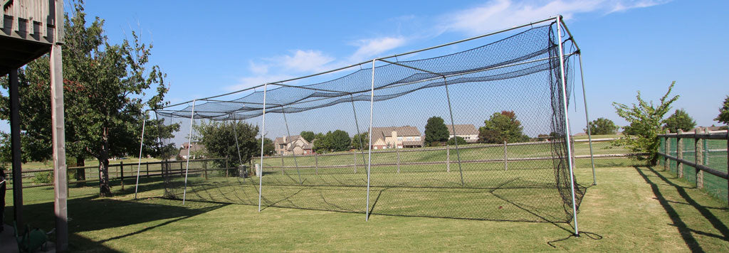 Backyard Baseball Batting Cage Hitting Practice Net