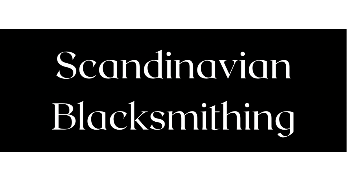 Scandinavian Blacksmithing