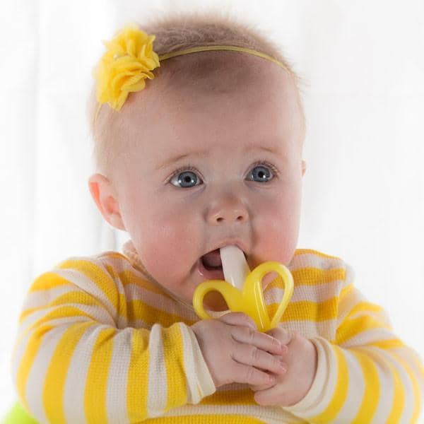 banana teether for baby