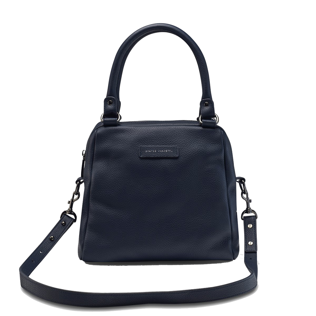 status-anxiety-bag-last-mountains-navy-blue-front-