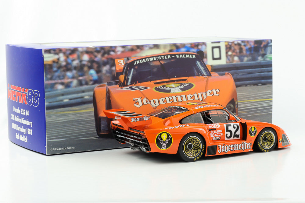 レア絶版*AMR*1/43*Porsche 935 #52 Jagermeister 1981 DRM Zolder