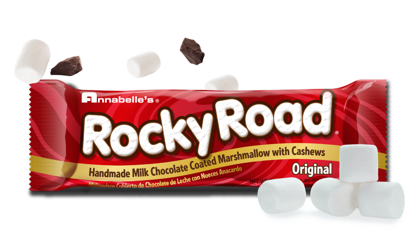 Rocky Road Candy Bar | Chocolate Covered Marshmallows – Annabelle Candy  Company