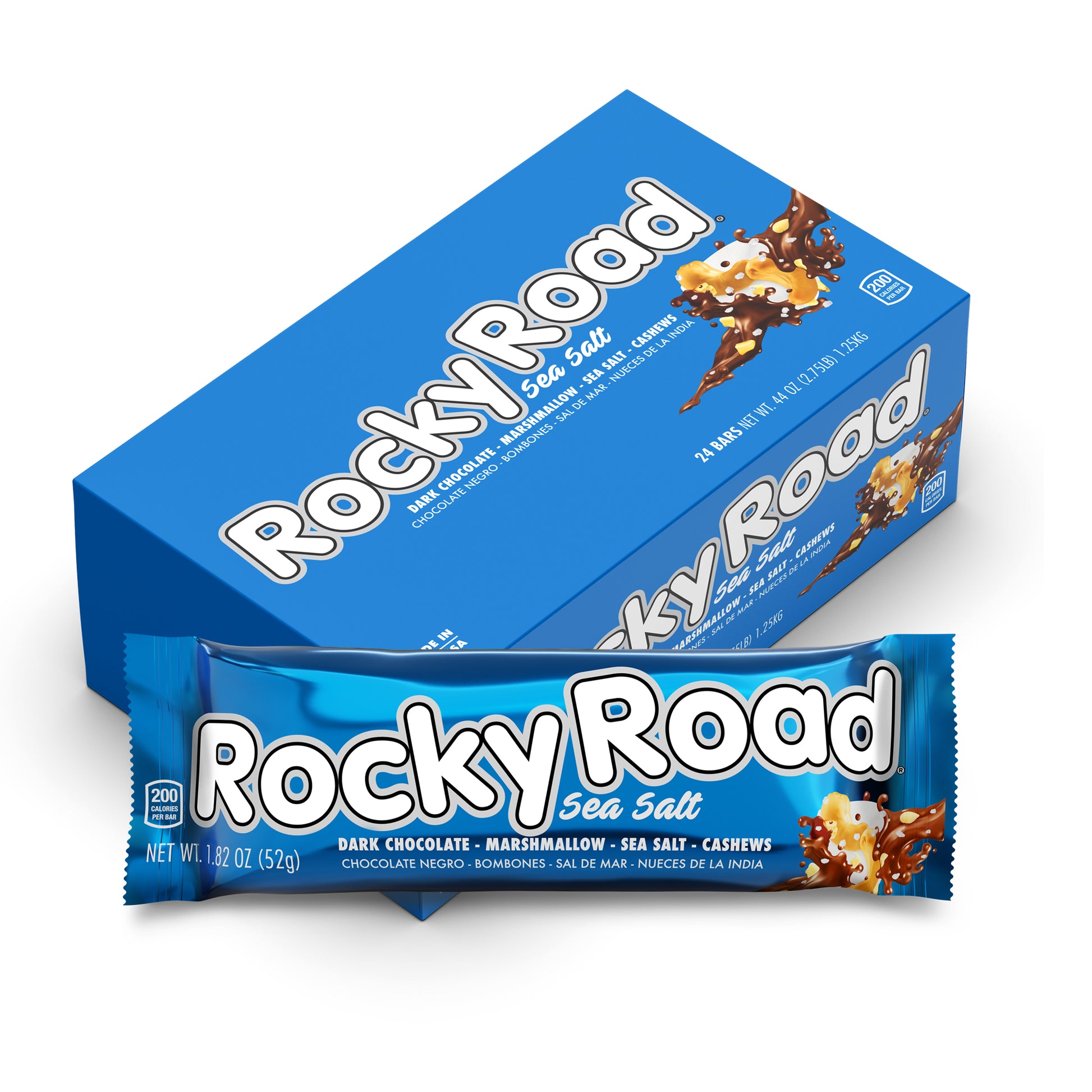 Rocky Road Sea Salt Candy Bar & Carton