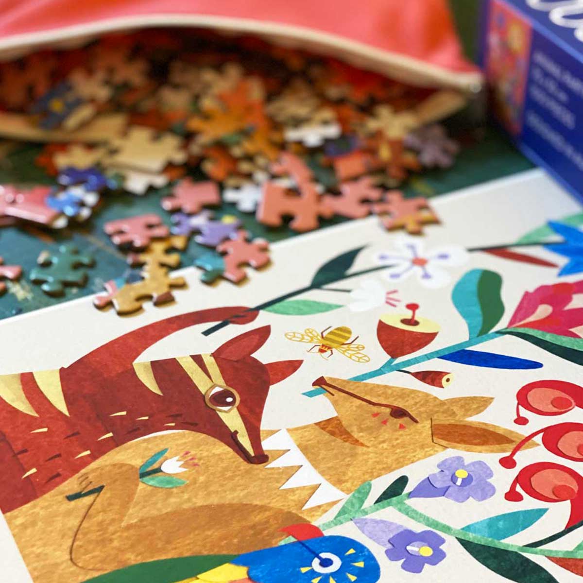 Ruby Olive x Andrea Smith colourful puzzle