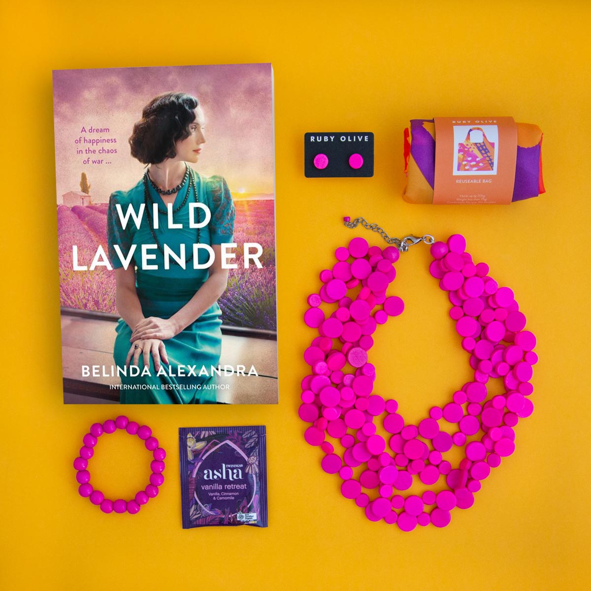 Date With A Book Gift Box - Belinda Alexandra - Wild Lavender