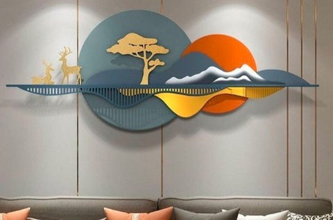 Metal wall art in india for