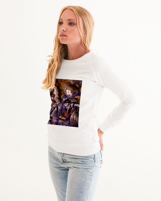 Delaware Ripples of Gold -21 Women's Graphic Sweatshirt