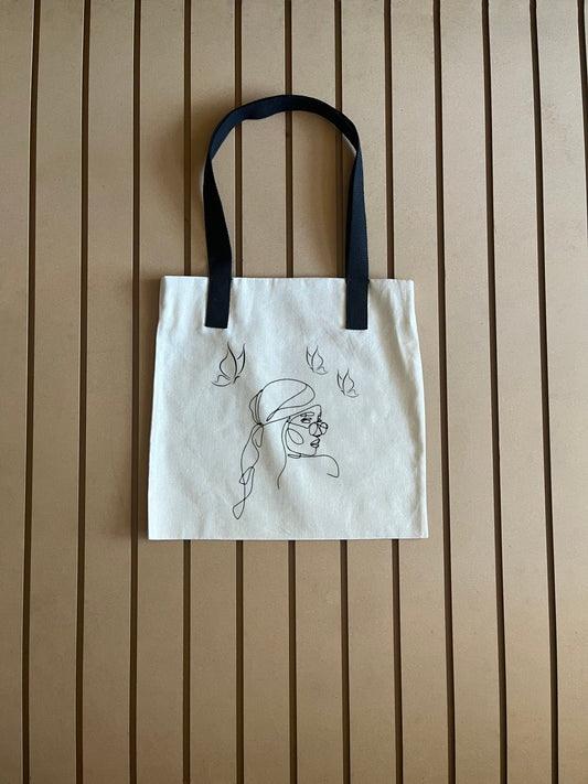Enjoy Today Tote Bag / Tote Bag Aesthetic Minimalistic Bags 