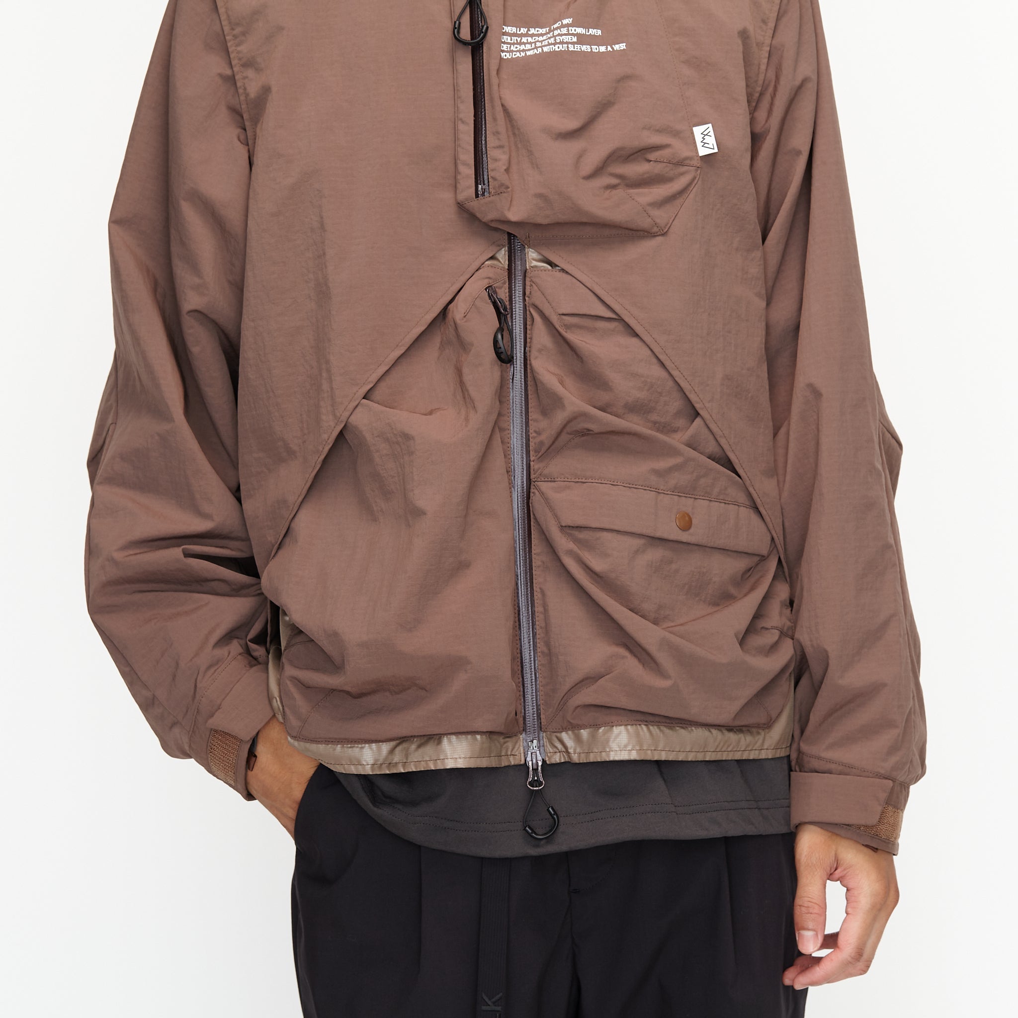 【CMF OUTDOOR GARMENT】OVERLAY JACKET / MOCA