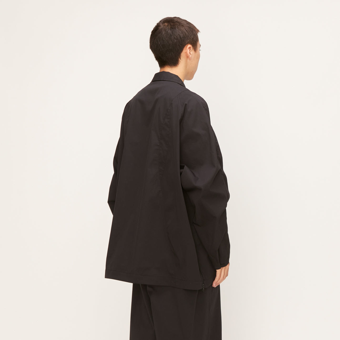 【UNTRACE】UNTRACE BASIC STRETCH JACKET (SET UP) SLTXEP / BLACK