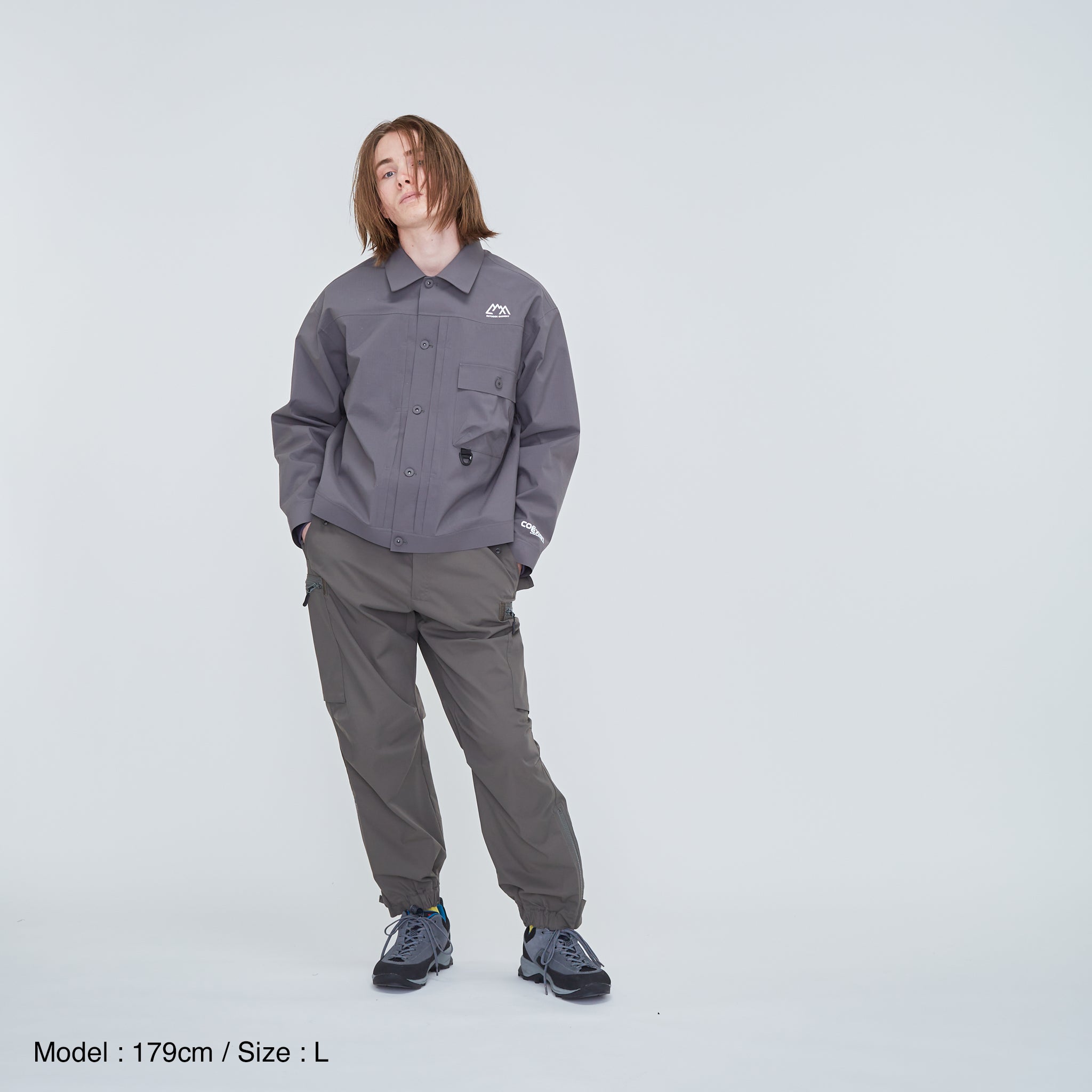 店舗良い CMF OUTDOOR GARMENT C506 COEXIST チャコール ナイロン