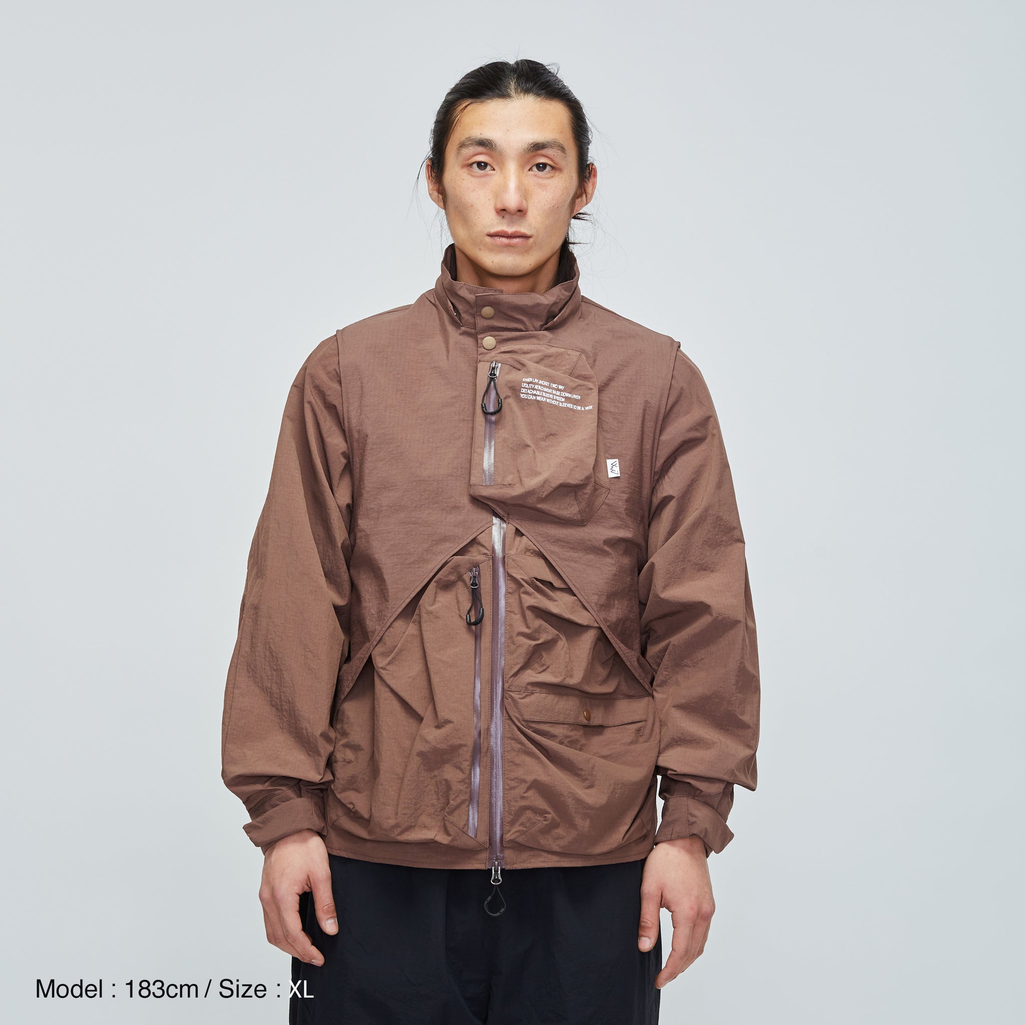 COMFY OUTDOOR GARMENT OVERLAY モカ XL-