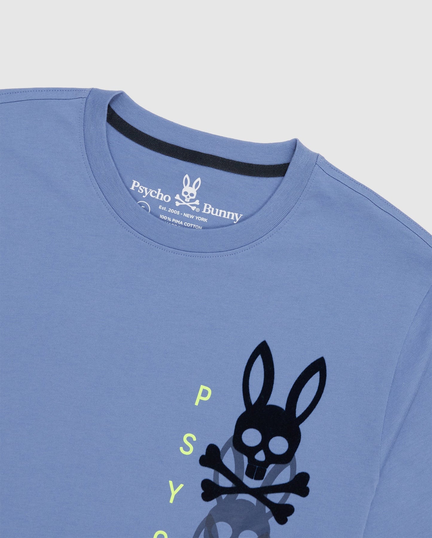 MENS HUDSON BUNNY LOGO TEE - B6U764U1PC – Psycho Bunny Canada