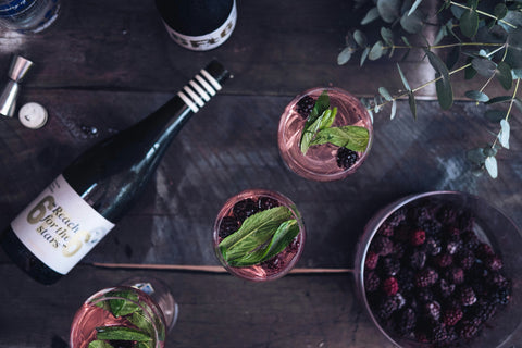 Wine and berries - according to Wine and berries contain resveratrol which play a crucial role in longevity according to David Sinclair's research