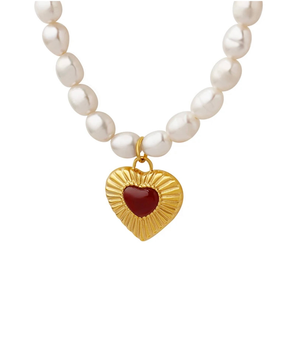 Product image for Carnelian Pearl Necklace