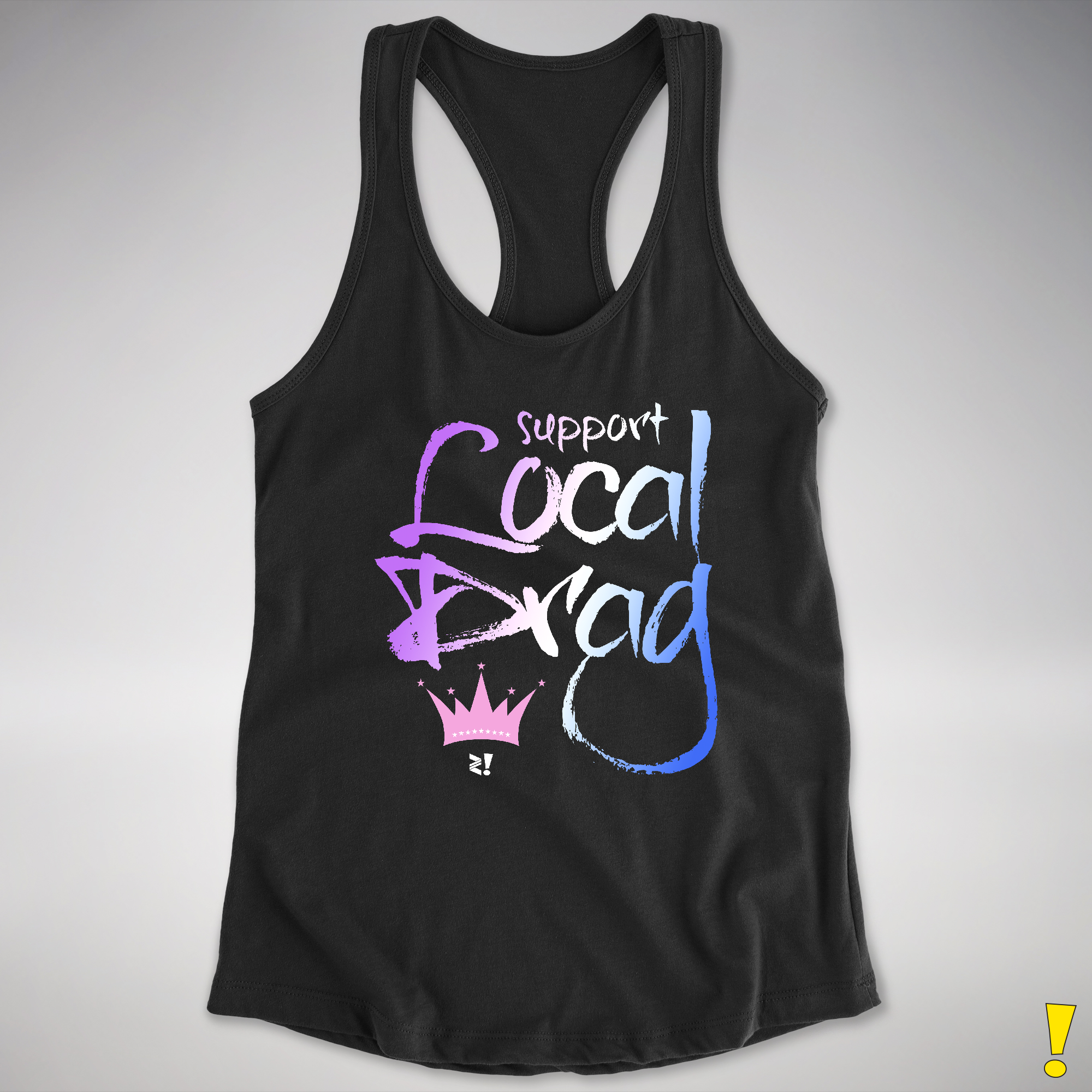 Support Local Drag Racerback Tank