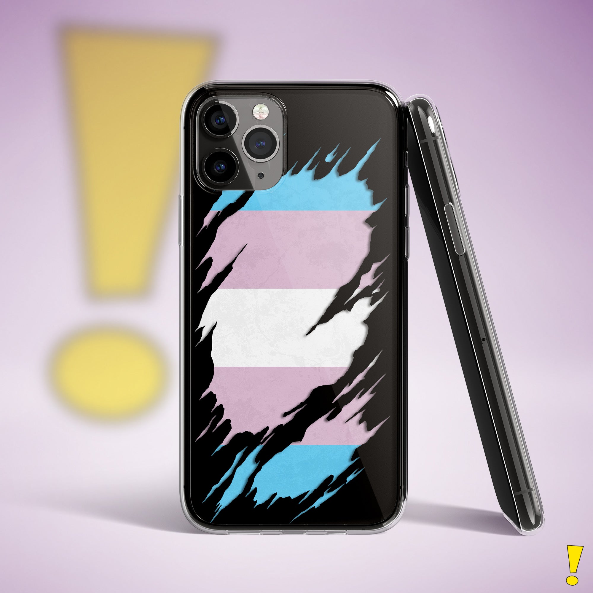 Transgender Ripped Reveal iPhone Case